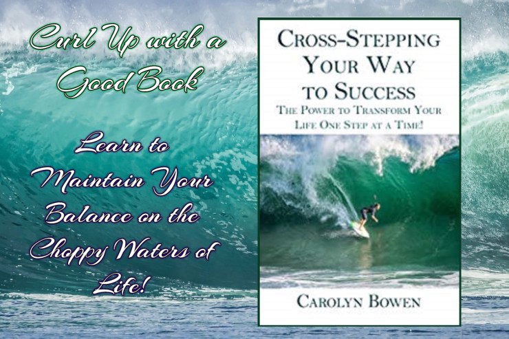 curl up with cross stepping carolyn bowen