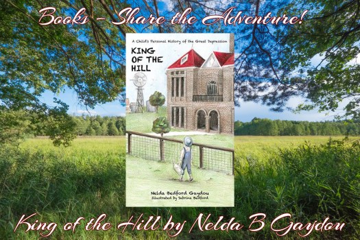 Books Share the adventure kng of the hill nelda gaydou.jpg